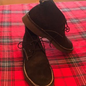 UGG Black Suede Chukka Boots